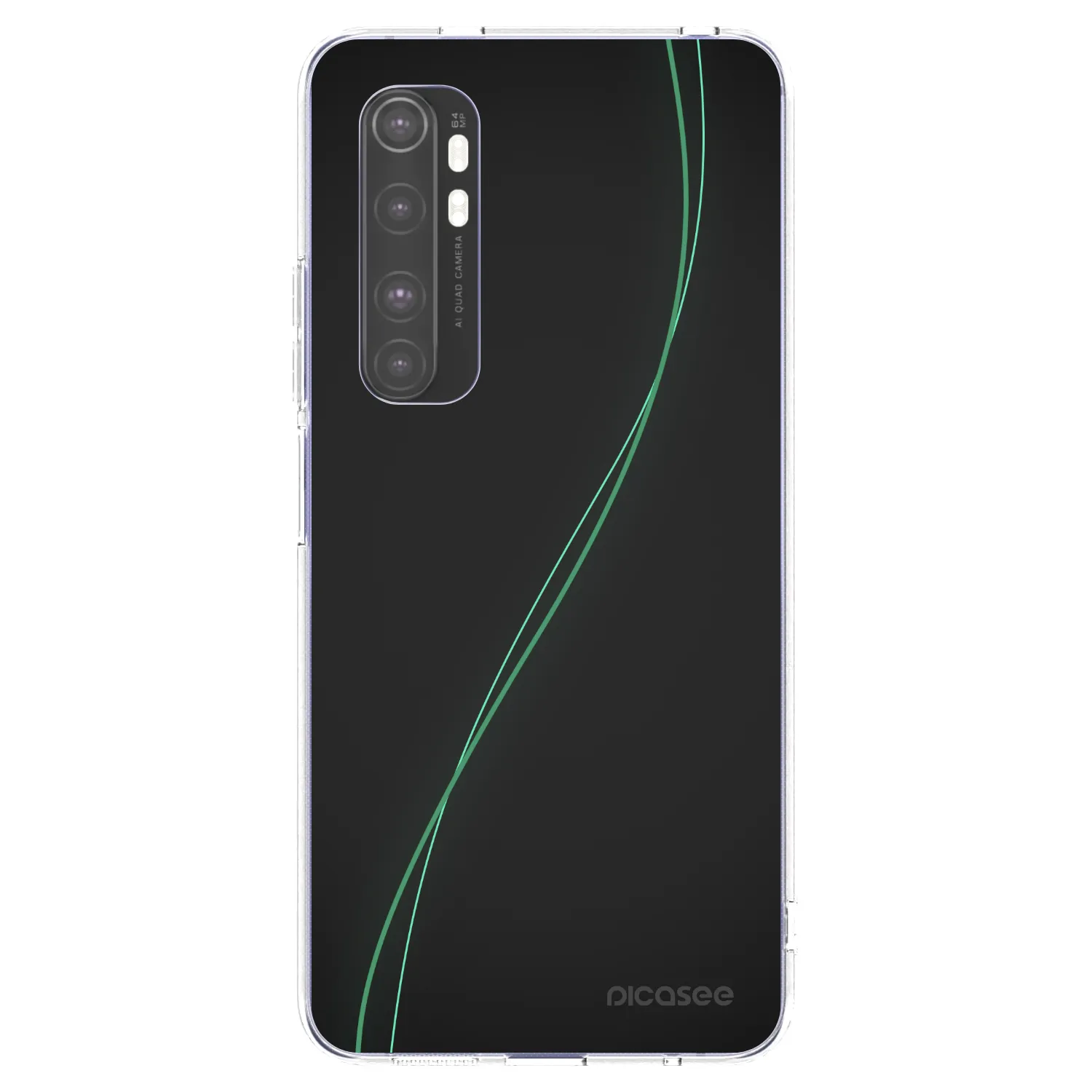 Silikónový prehľadný obal pre Xiaomi Mi Note 10 Lite - Be Different