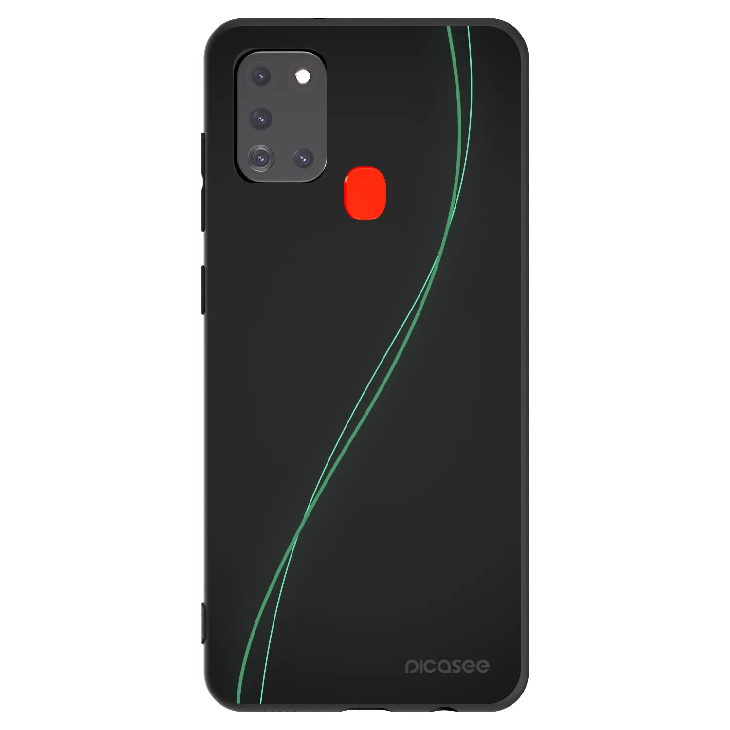 Picasee silikónový čierny obal pre Samsung Galaxy A21s - Be Different