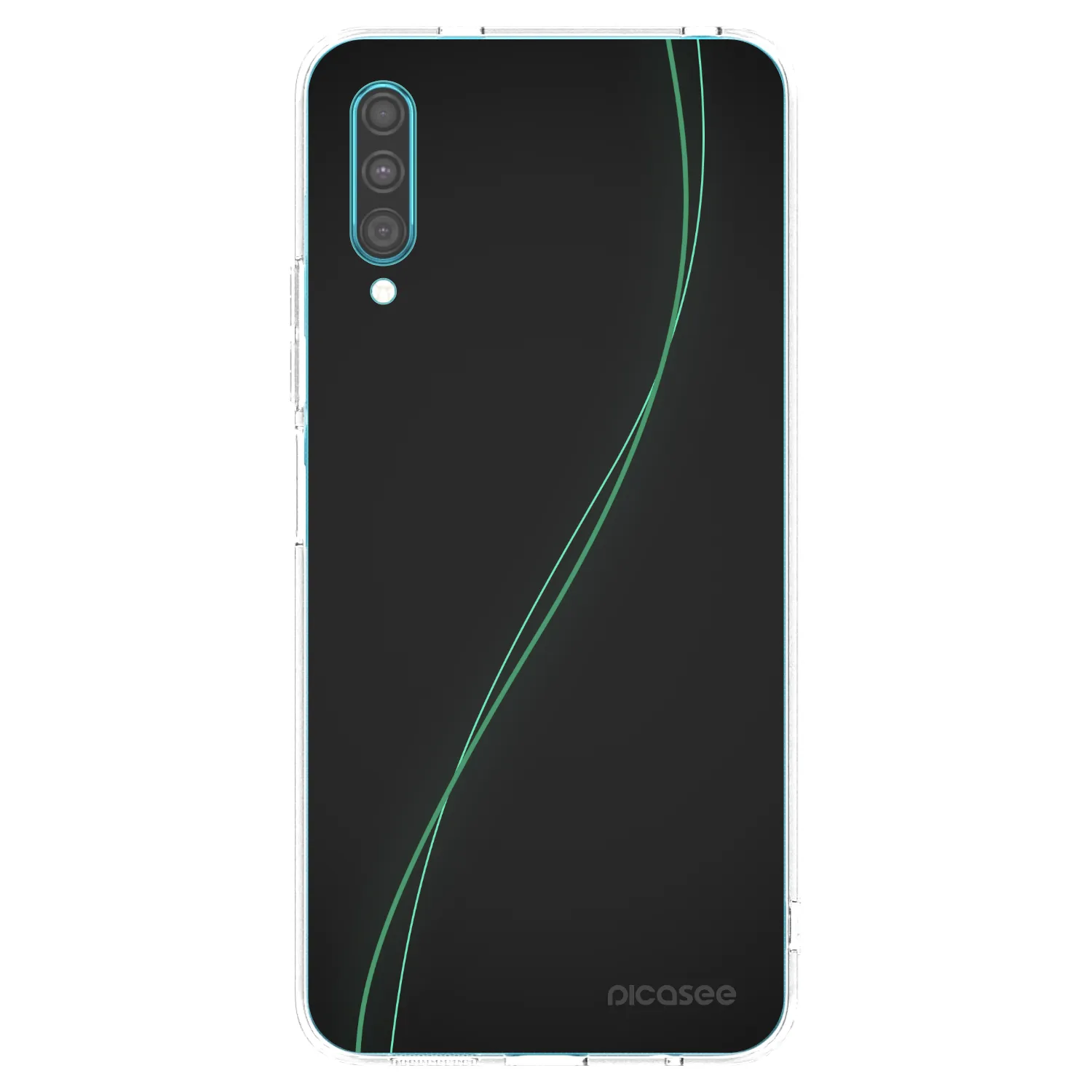 Picasee silikónový prehľadný obal pre Samsung Galaxy A30s A307F - Be Different