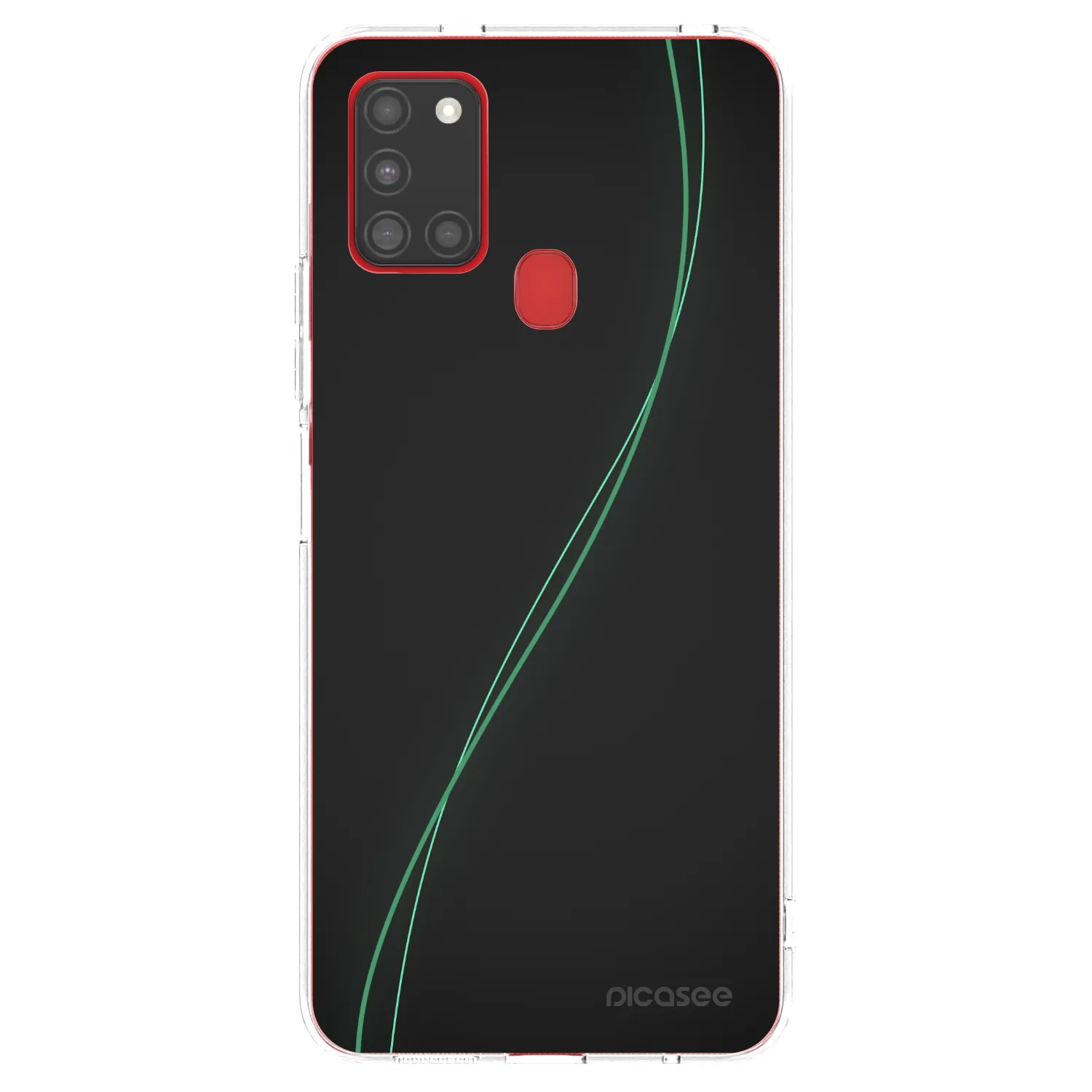 Picasee silikónový prehľadný obal pre Samsung Galaxy A21s - Be Different