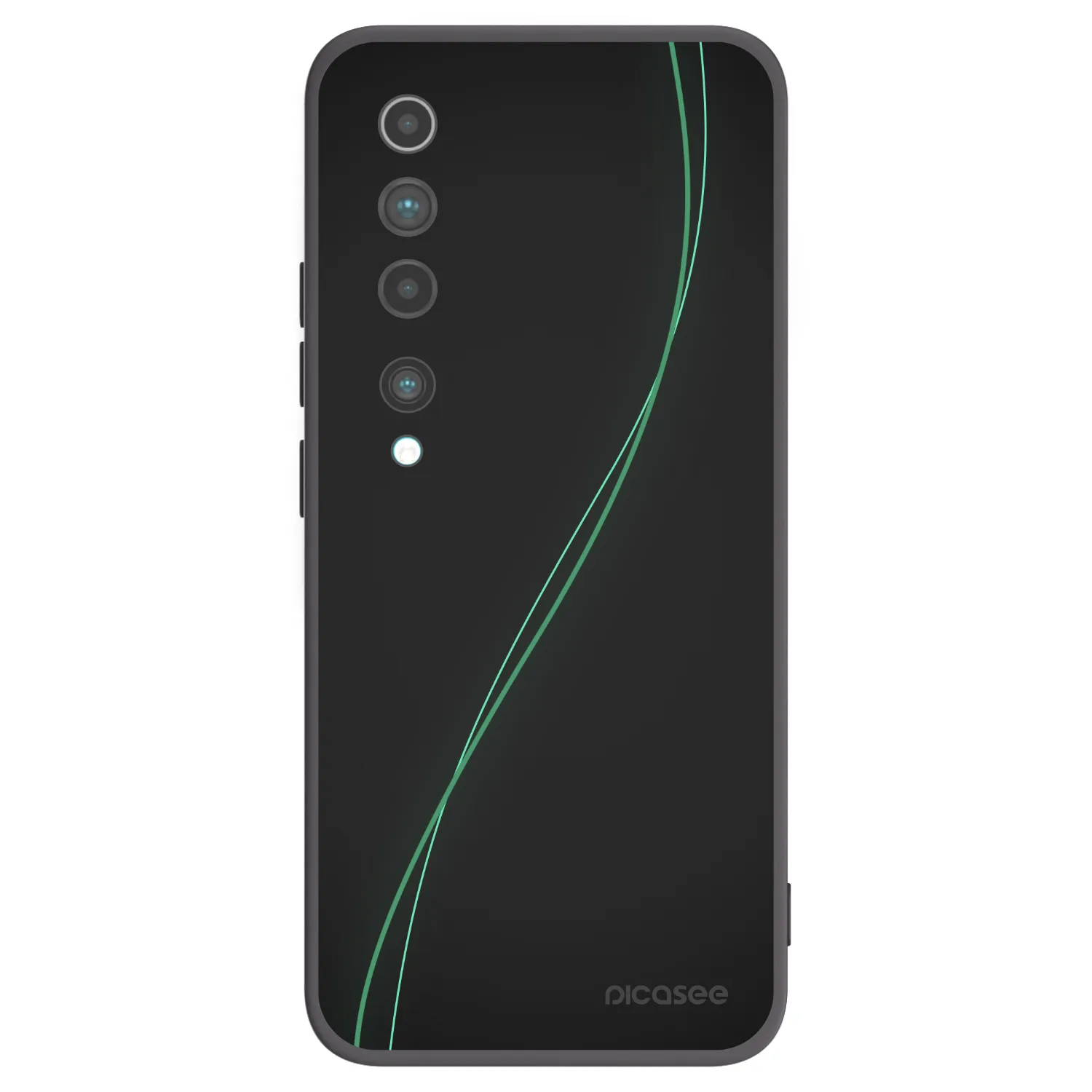 Picasee silikónový čierny obal pre Xiaomi Mi 10 - Be Different