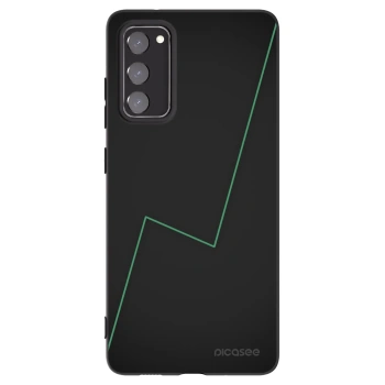 Picasee silikónový čierny obal pre Samsung Galaxy S20 FE - Consistency
