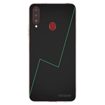 Picasee silikónový prehľadný obal pre Samsung Galaxy A20s - Consistency