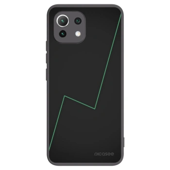Picasee silikónový čierny obal pre Xiaomi Mi 11 Lite - Consistency