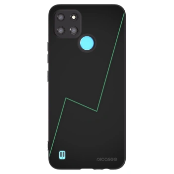 Picasee silikónový čierny obal pre Realme C21Y - Consistency