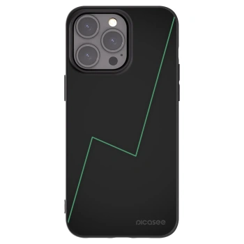 Picasee silikónový čierny obal pre Apple iPhone 15 Pro Max - Consistency