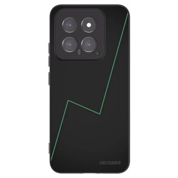 Picasee silikónový čierny obal pre Xiaomi 14 - Consistency