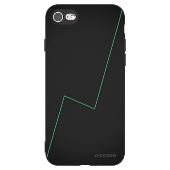 Picasee silikónový čierny obal pre Apple iPhone 8 - Consistency