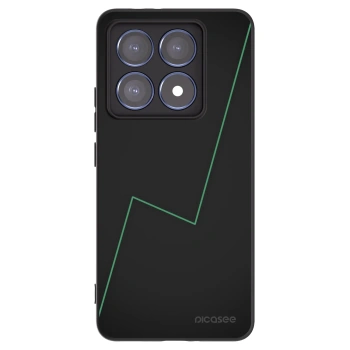 Picasee silikónový čierny obal pre Xiaomi 14T Pro - Consistency