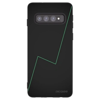 Picasee silikónový čierny obal pre Samsung Galaxy S10 G973 - Consistency