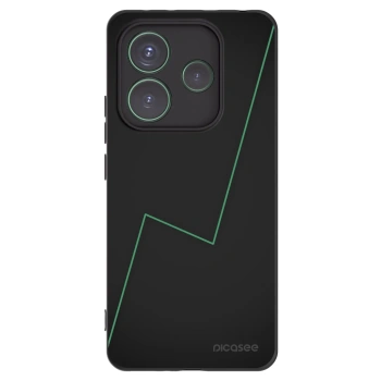 Picasee silikónový čierny obal pre Xiaomi Redmi Note 14 5G - Consistency