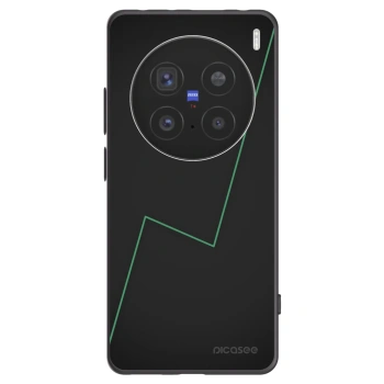 Picasee silikónový čierny obal pre Vivo X200 Pro - Consistency