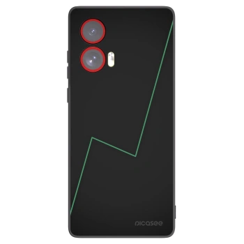 Picasee silikónový čierny obal pre Motorola Edge 50 Fusion - Consistency