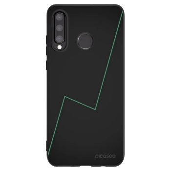 Picasee silikónový čierny obal pre Huawei P30 Lite - Consistency