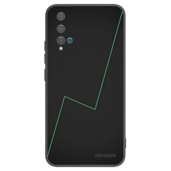 Picasee silikónový čierny obal pre Huawei Nova 5T - Consistency