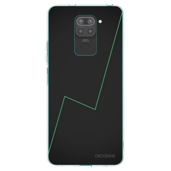Picasee silikónový čierny obal pre Xiaomi Redmi Note 9 - Consistency