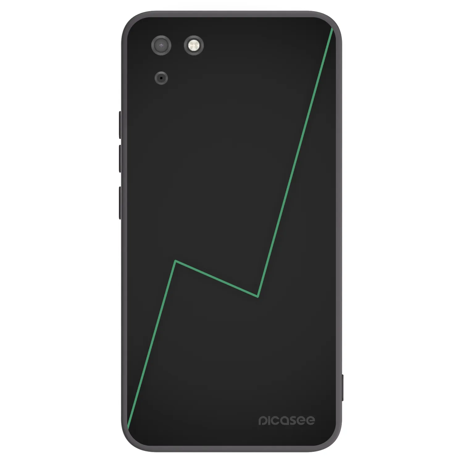 Picasee silikónový čierny obal pre Huawei Y5P - Consistency