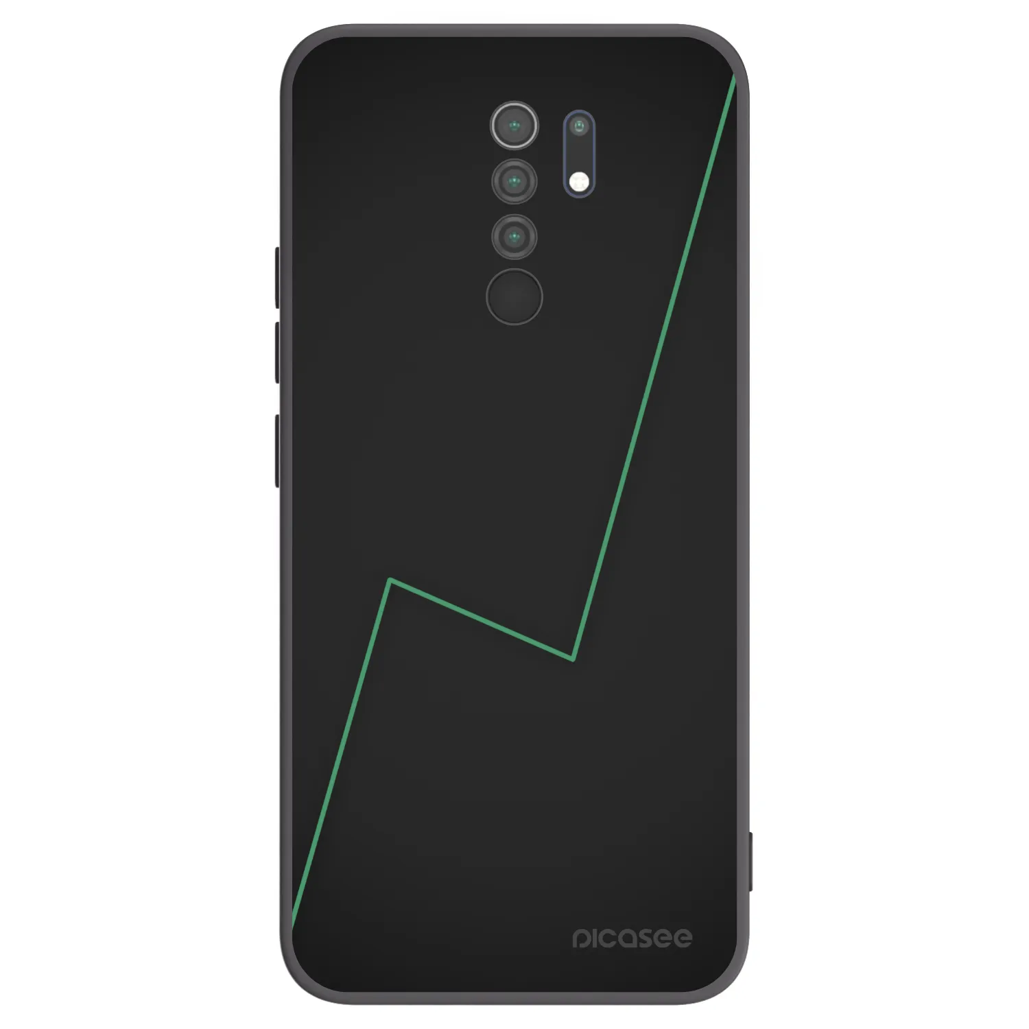 Picasee silikónový čierny obal pre Xiaomi Redmi 9 - Consistency