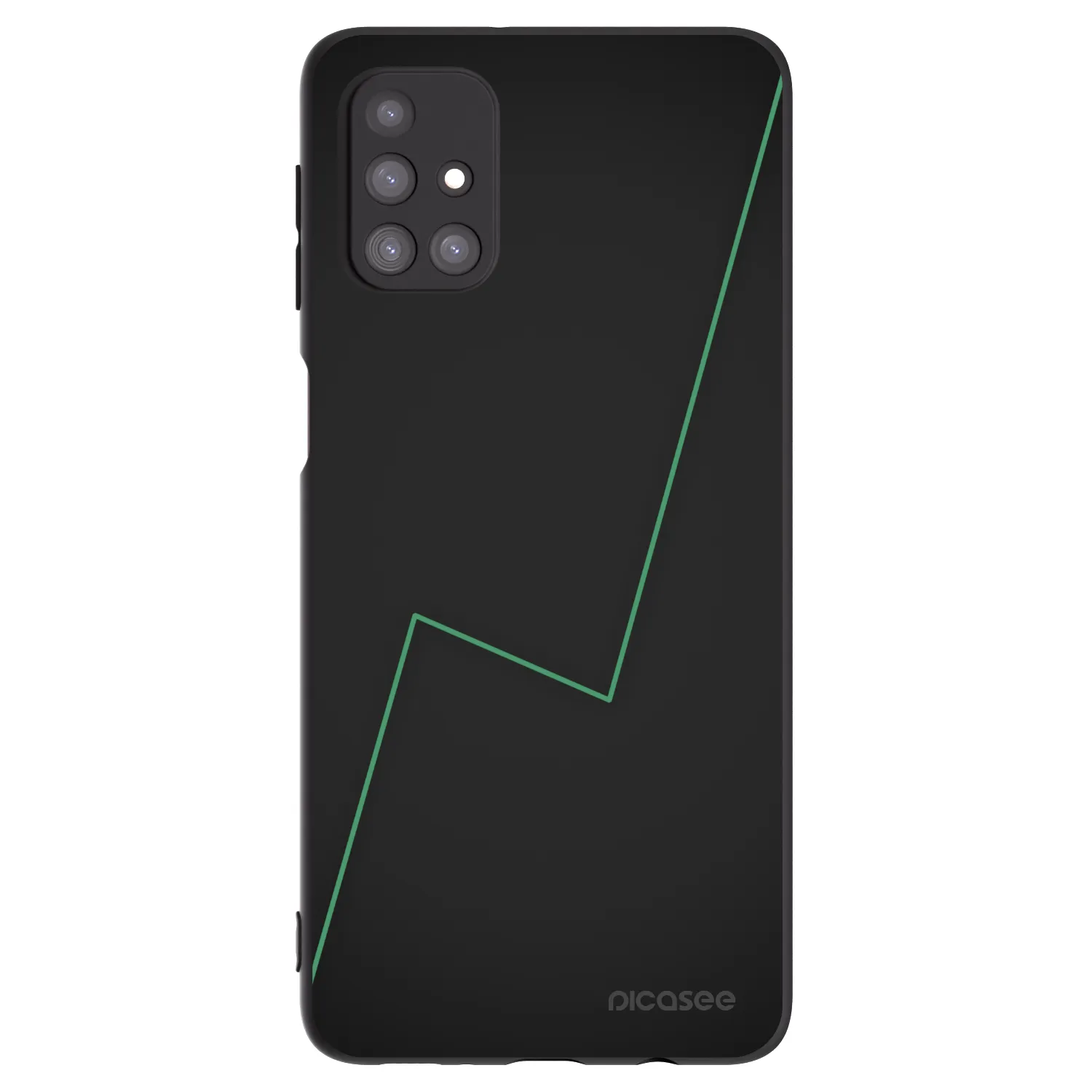 Picasee silikónový čierny obal pre Samsung Galaxy M31s - Consistency