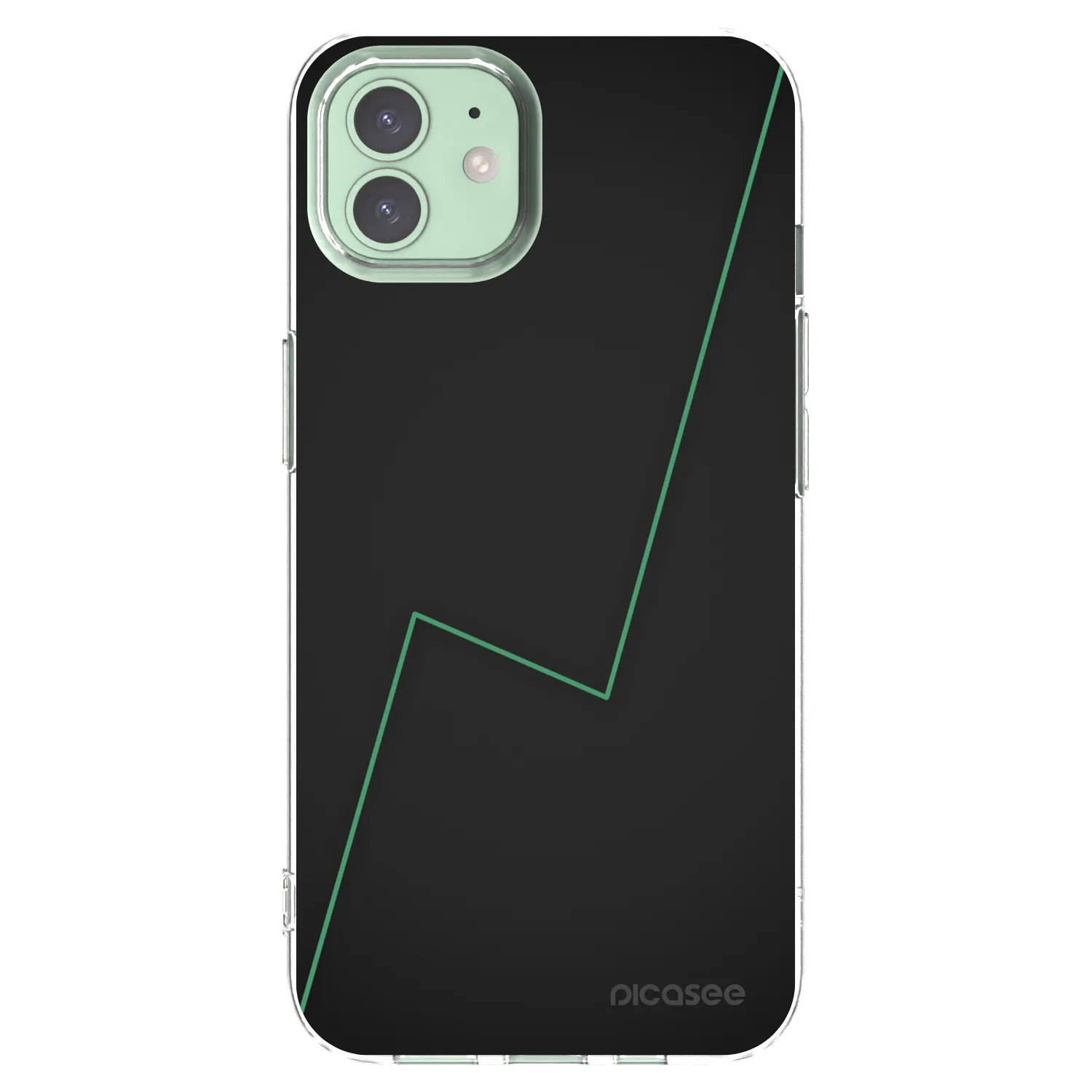 Picasee silikónový prehľadný obal pre Apple iPhone 12 - Consistency