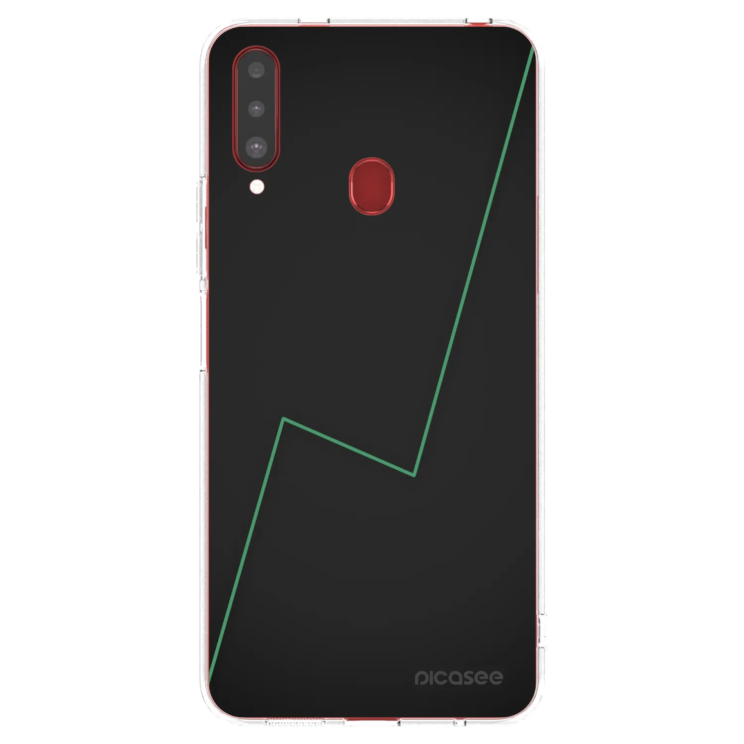 Picasee silikónový prehľadný obal pre Samsung Galaxy A20s - Consistency