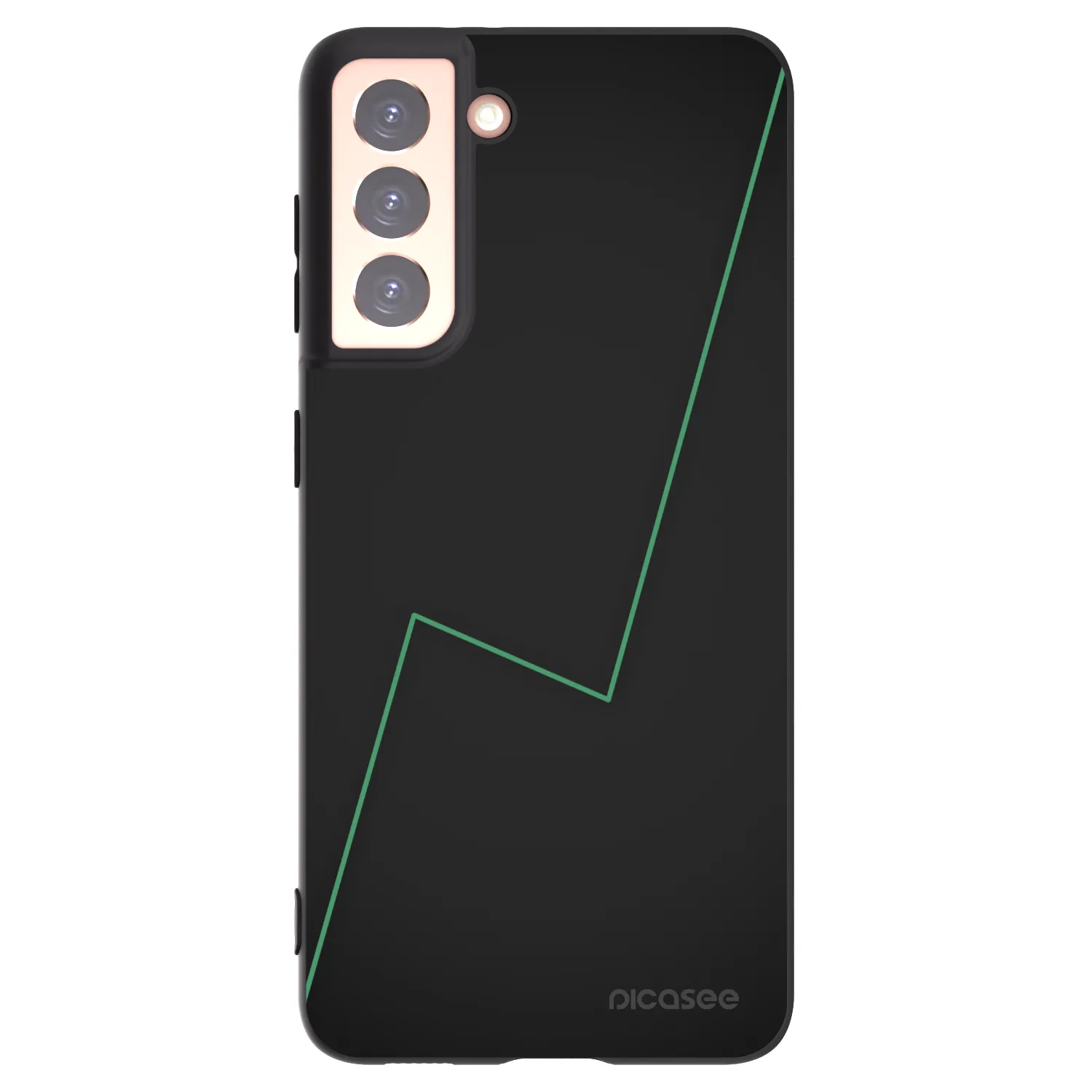 Silikónový čierny obal pre Samsung Galaxy S21 5G G991B - Consistency