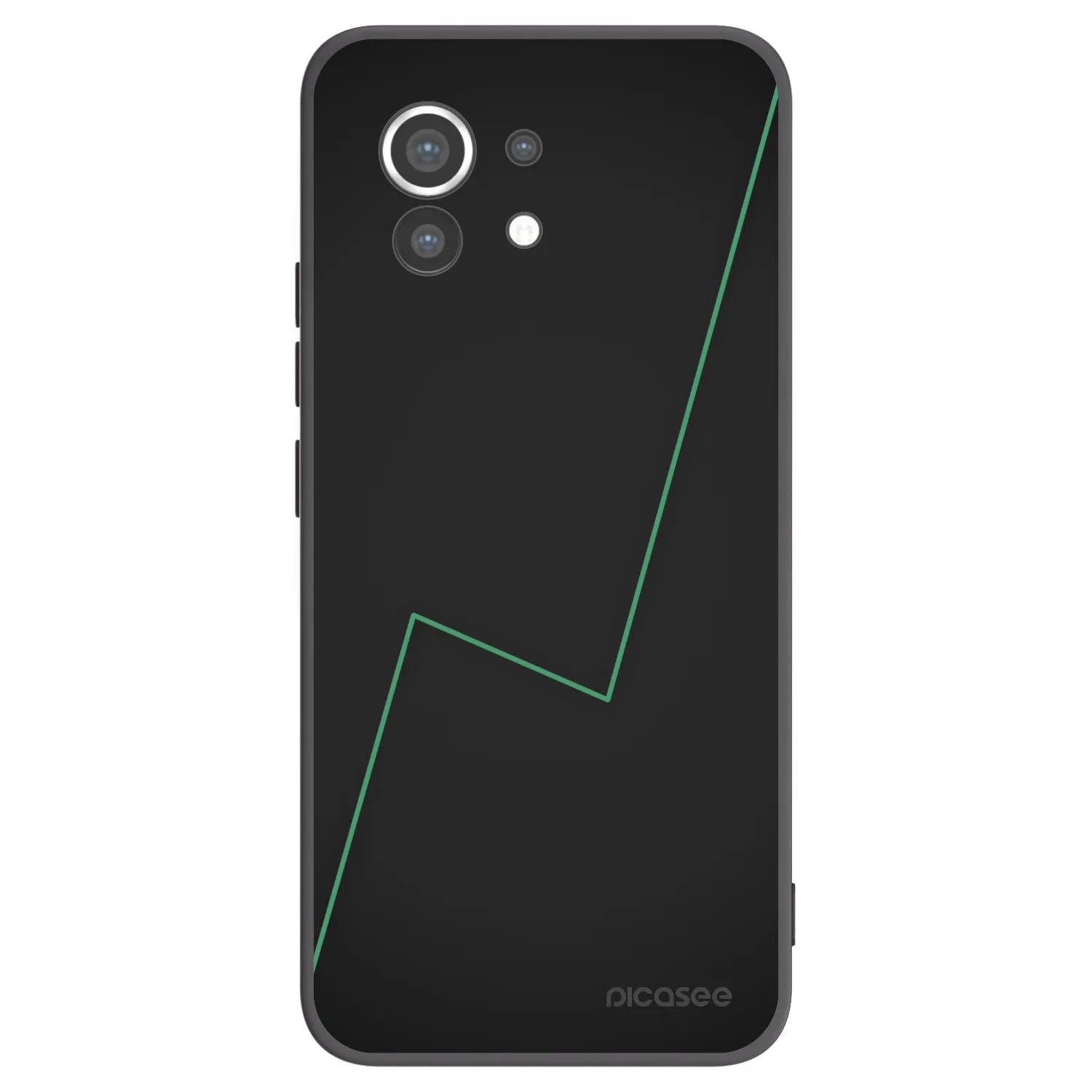 Picasee silikónový čierny obal pre Xiaomi Mi 11 - Consistency