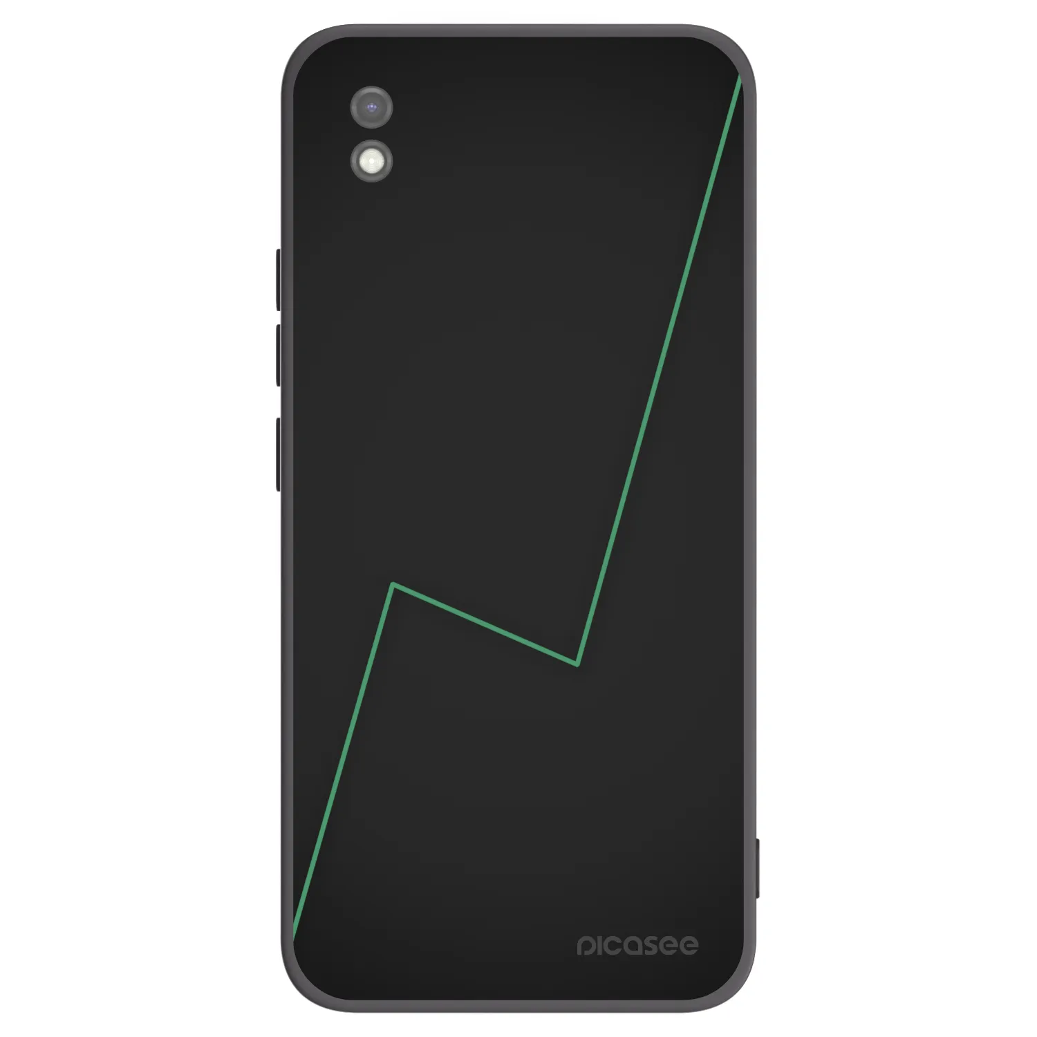 Picasee silikónový čierny obal pre Xiaomi Redmi 9AT - Consistency