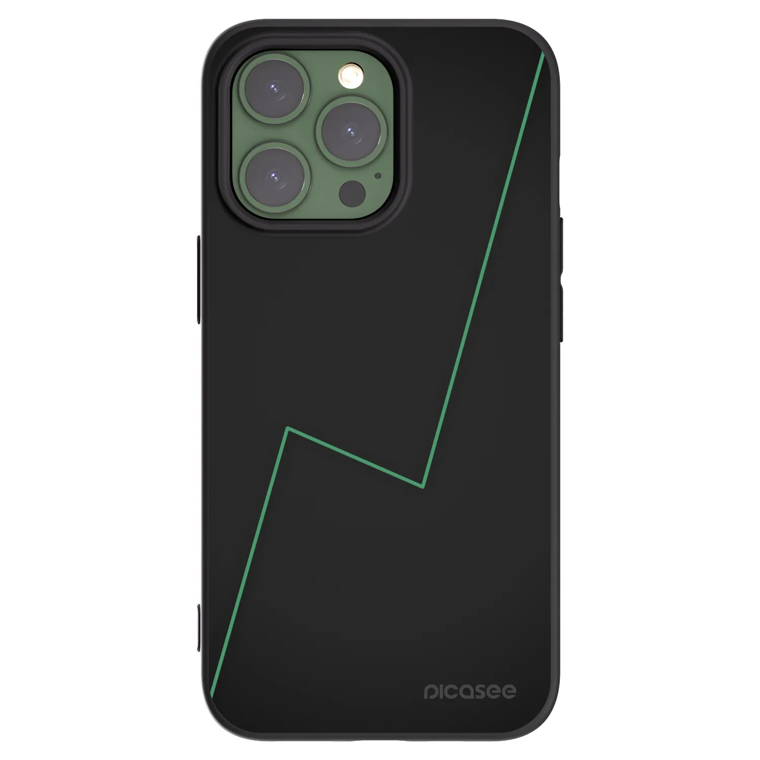 Silikónový čierny obal pre Apple iPhone 13 Pro - Consistency