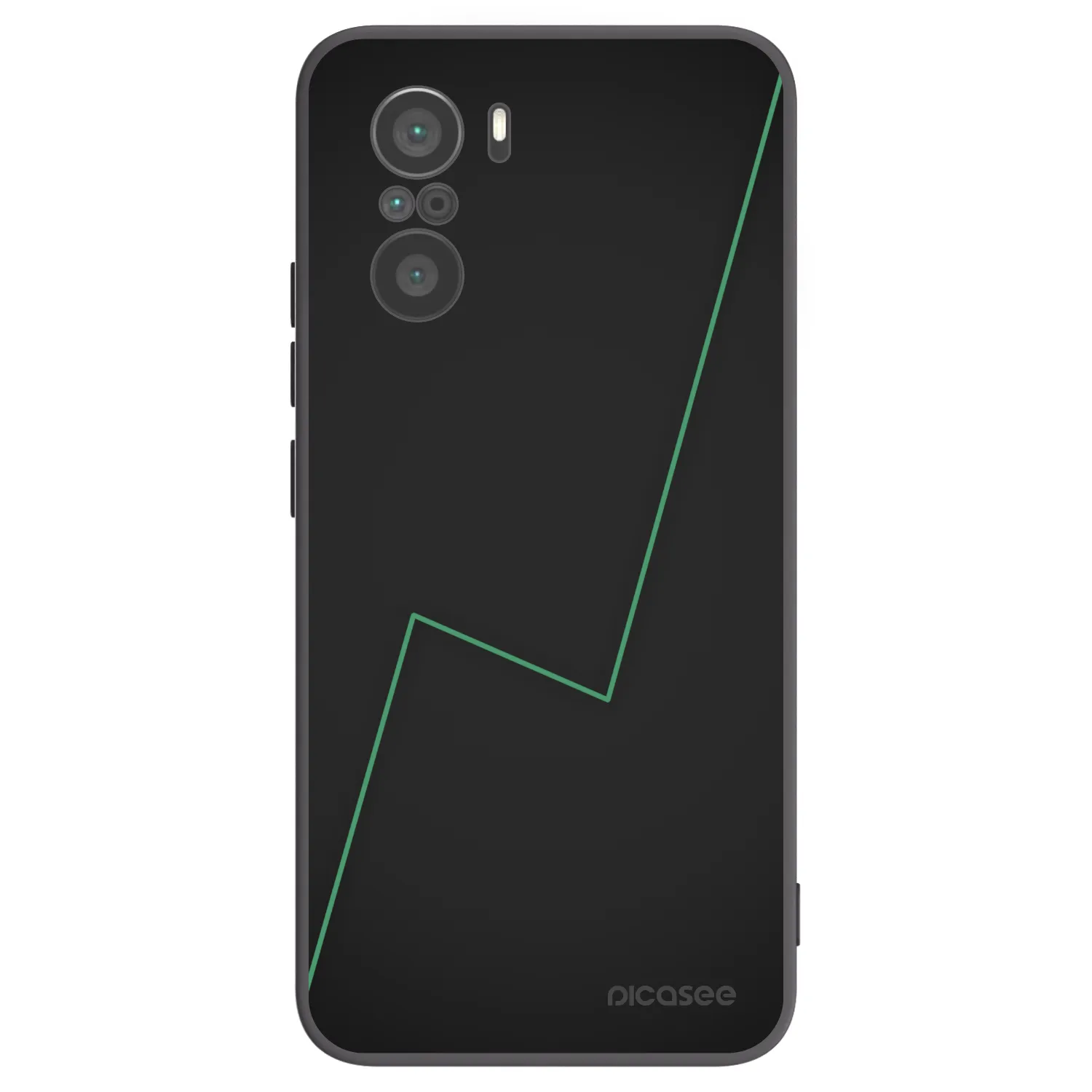 Picasee silikónový čierny obal pre Xiaomi Poco F3 - Consistency