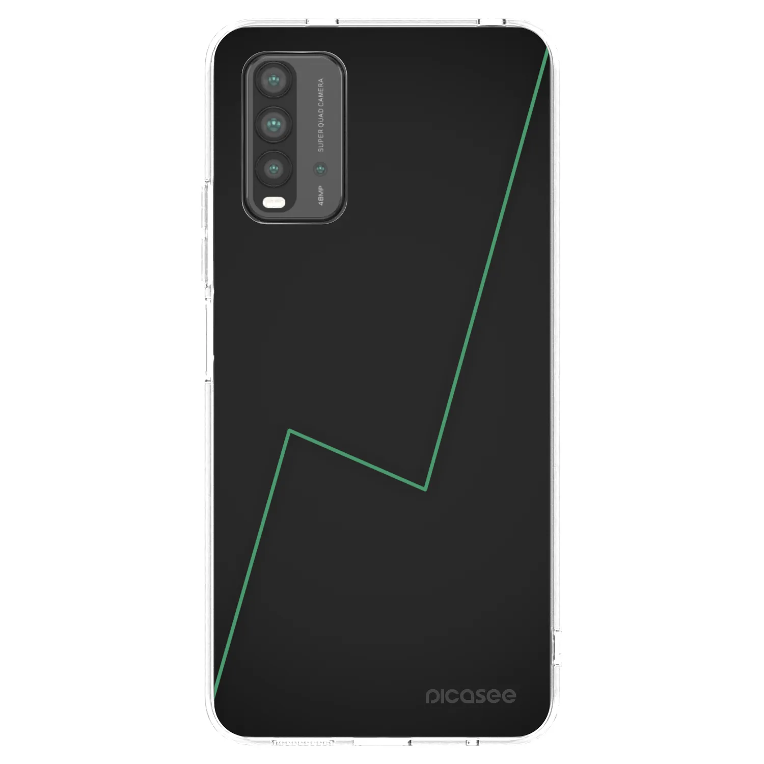 Picasee silikónový čierny obal pre Xiaomi Redmi 9T - Consistency