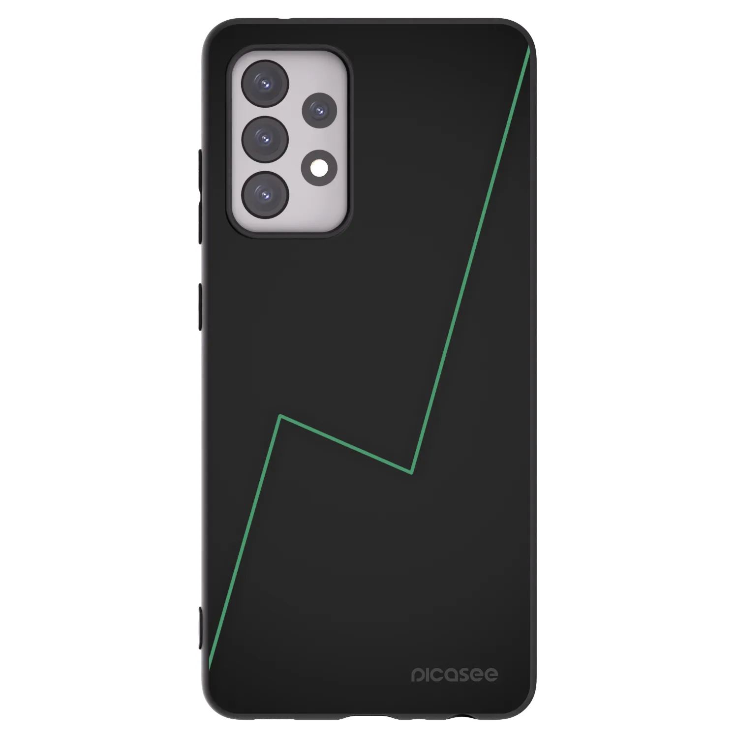 Picasee silikónový čierny obal pre Samsung Galaxy A52s 5G A528B - Consistency