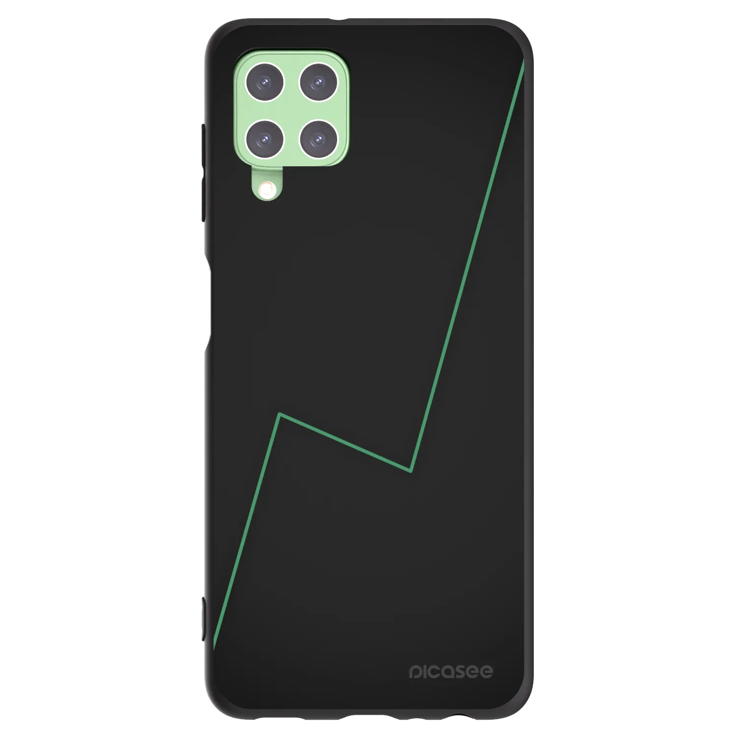 Picasee silikónový čierny obal pre Samsung Galaxy A22 A225F 4G - Consistency