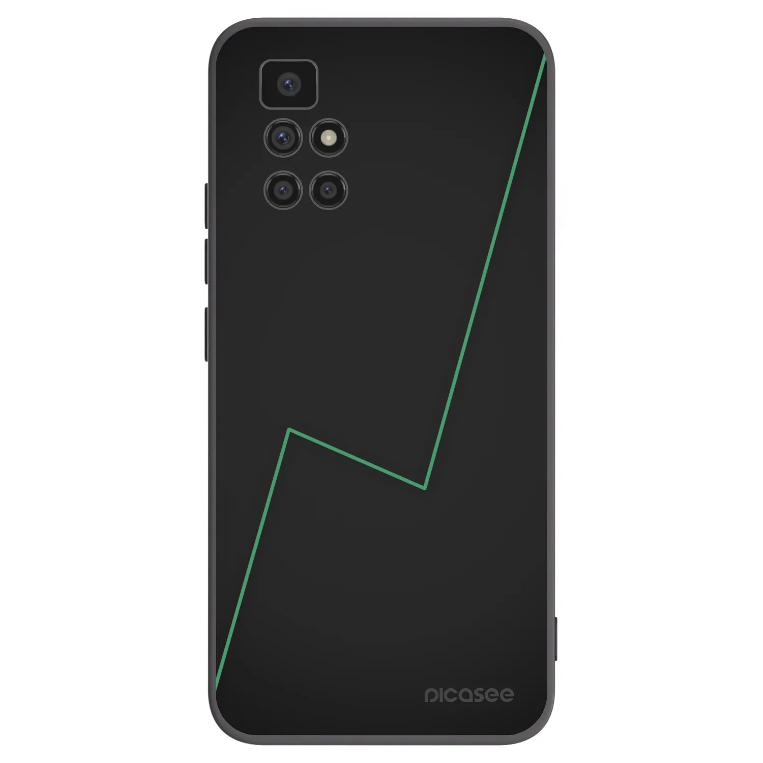 Picasee silikónový čierny obal pre Xiaomi Redmi 10 - Consistency