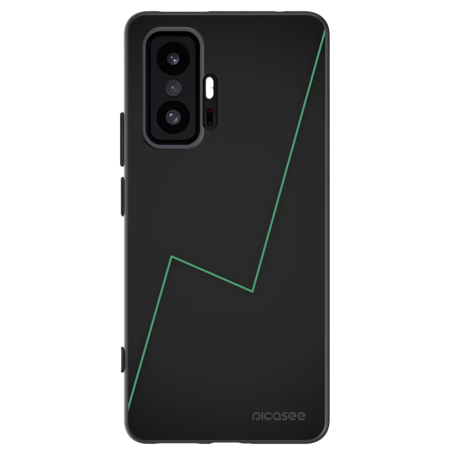 Picasee silikónový čierny obal pre Xiaomi 11T Pro - Consistency