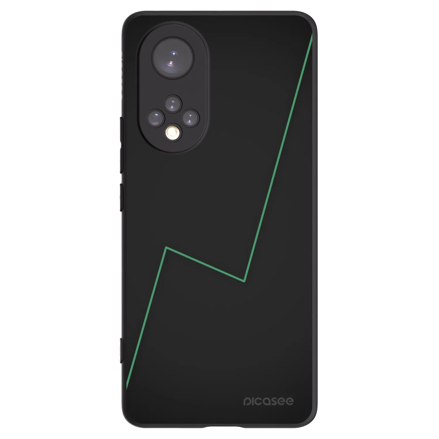 Picasee silikónový čierny obal pre Honor 50 5G - Consistency
