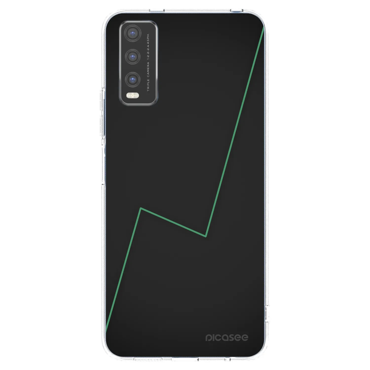 Picasee silikónový prehľadný obal pre Vivo Y20s - Consistency