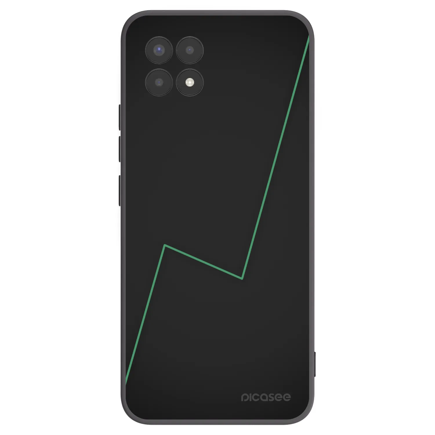 Picasee silikónový čierny obal pre Realme 8i - Consistency