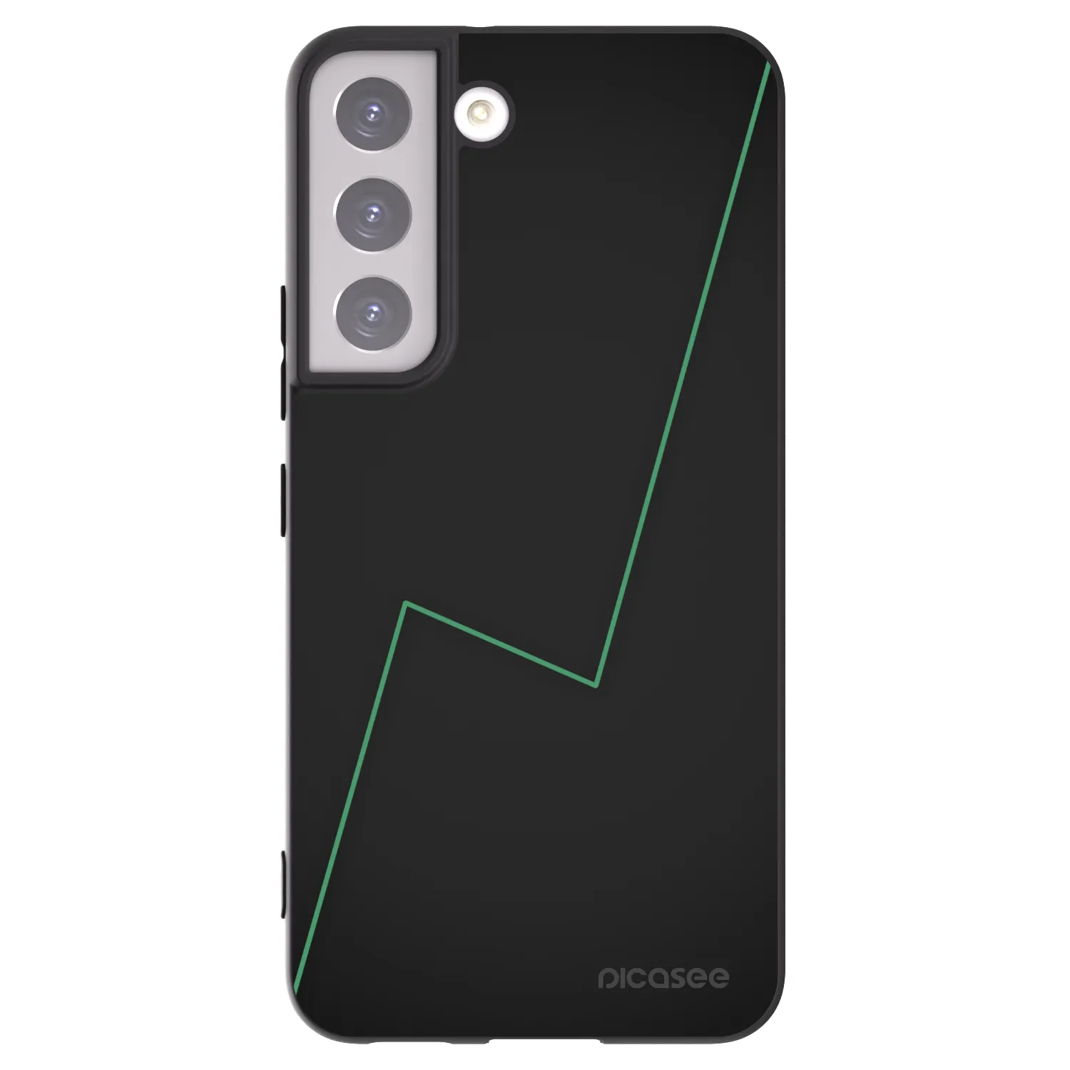 Silikónový čierny obal pre Samsung Galaxy S22 5G - Consistency