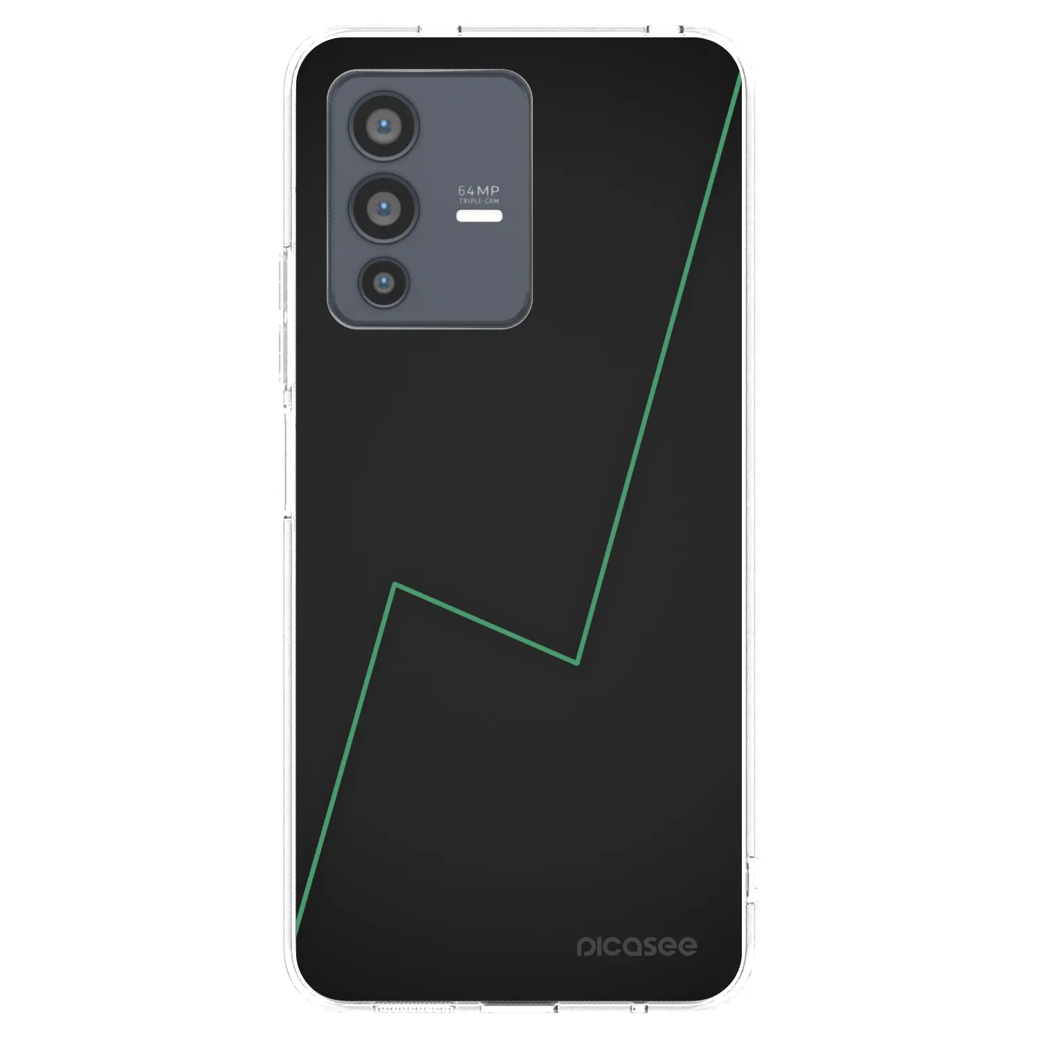 Picasee silikónový prehľadný obal pre Vivo V23 5G - Consistency