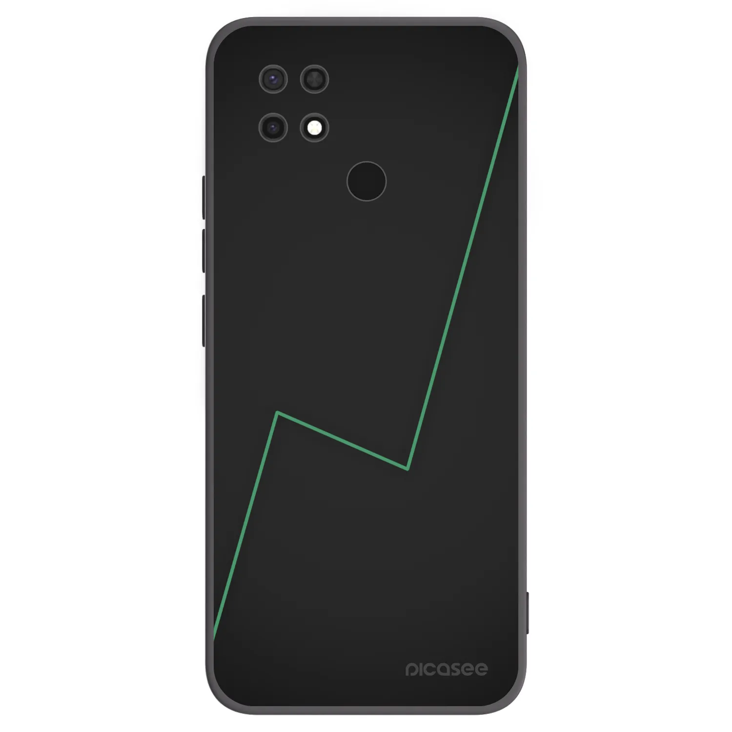 Picasee silikónový čierny obal pre Xiaomi Redmi 10C - Consistency