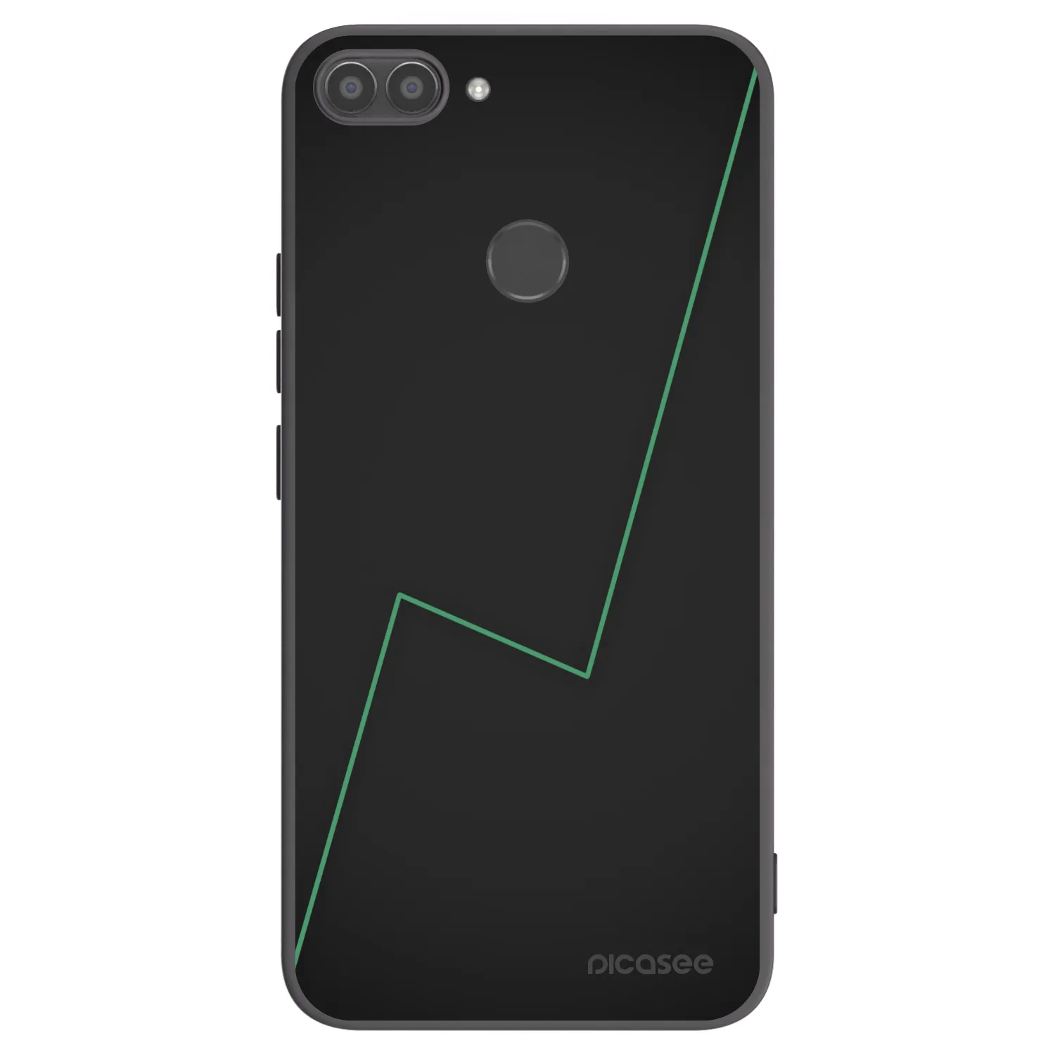 Picasee silikónový čierny obal pre Huawei P Smart - Consistency