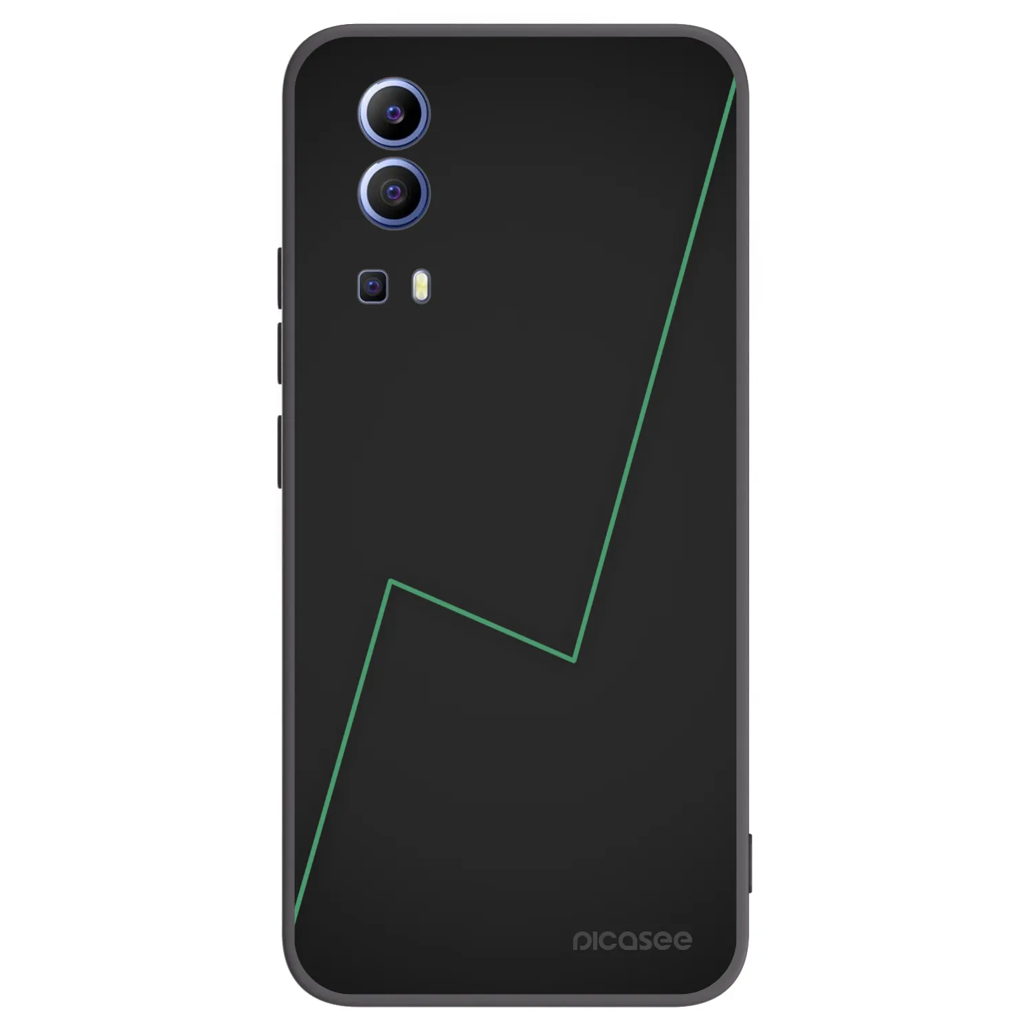 Picasee silikónový čierny obal pre Vivo Y52 5G - Consistency