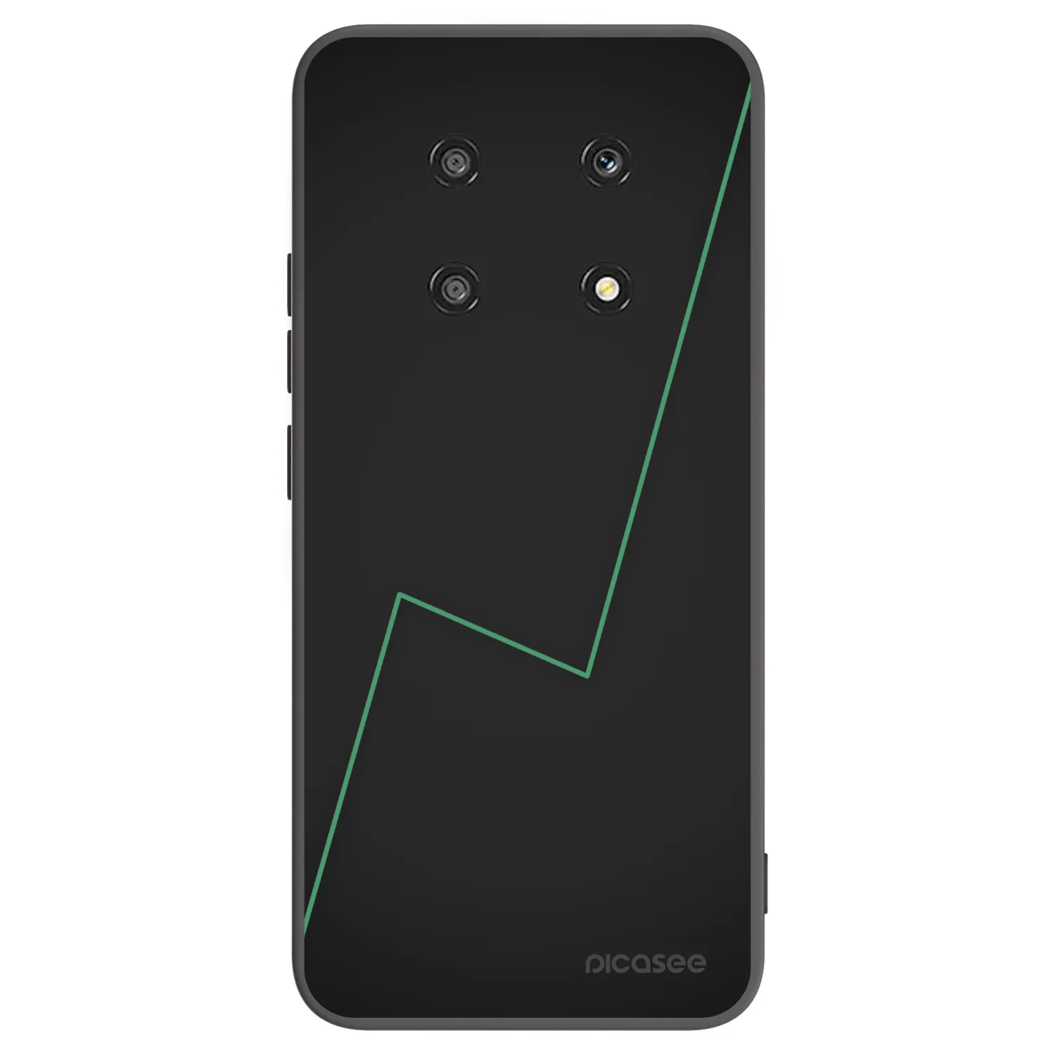Picasee silikónový čierny obal pre Honor Magic4 Lite 5G - Consistency