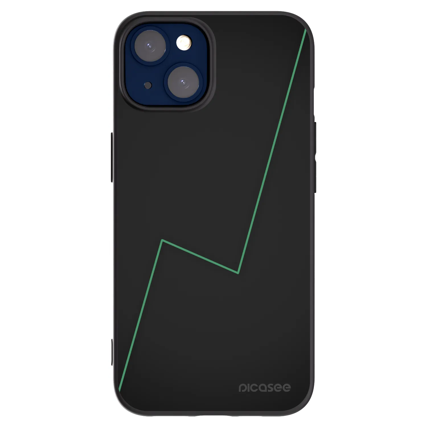 Silikónový čierny obal pre Apple iPhone 14 - Consistency