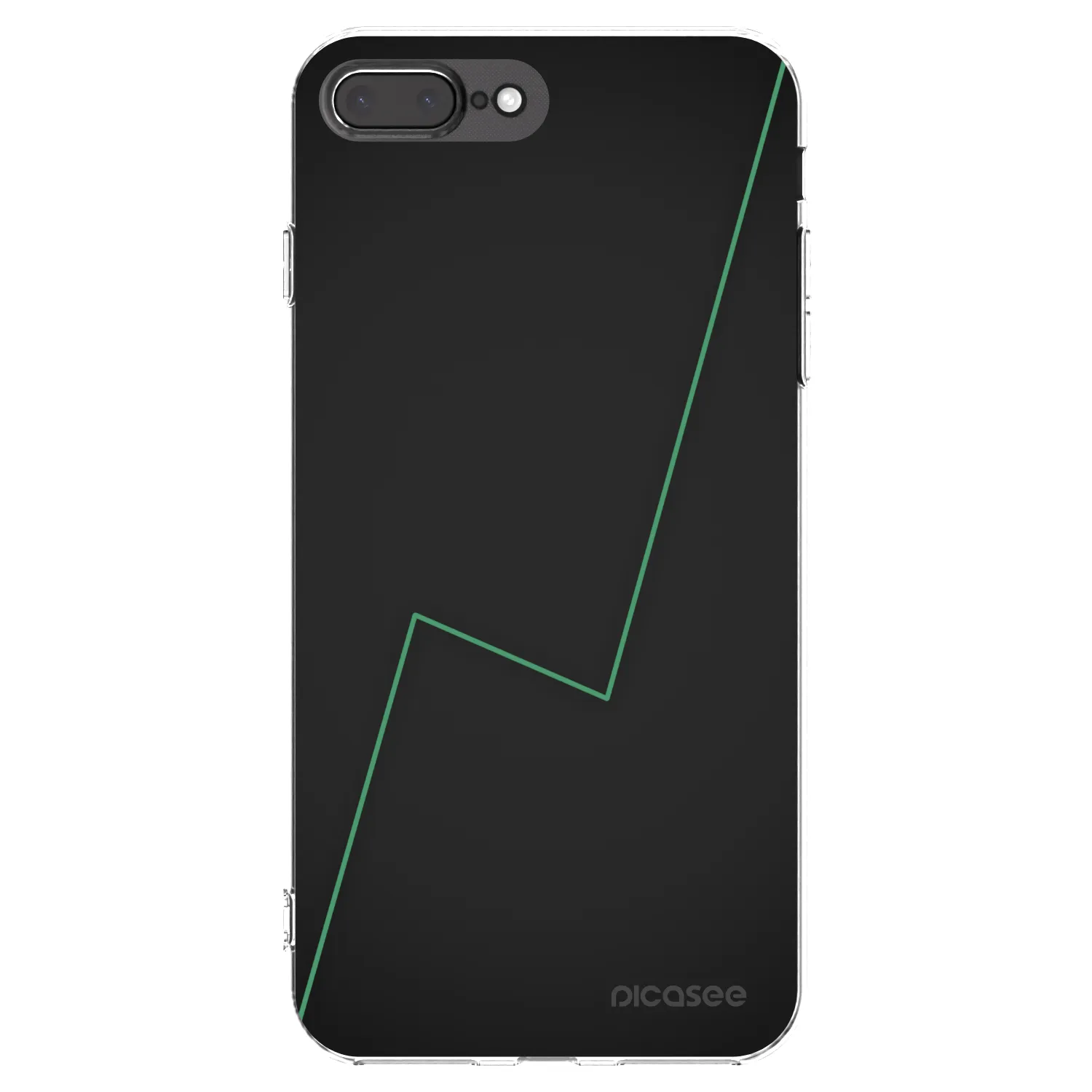 Silikónový prehľadný obal pre Apple iPhone 8 Plus - Consistency