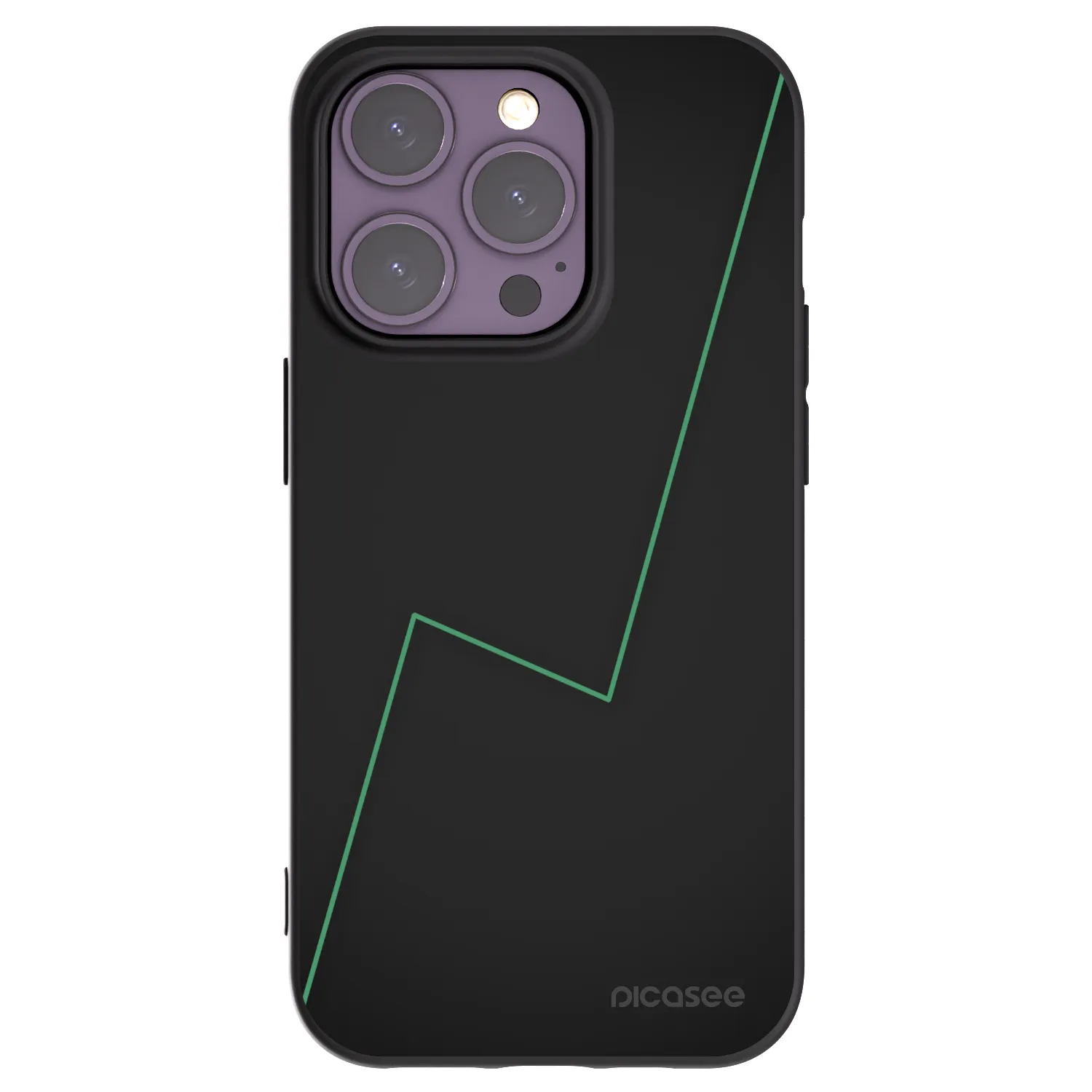 Silikónový čierny obal pre Apple iPhone 14 Pro - Consistency