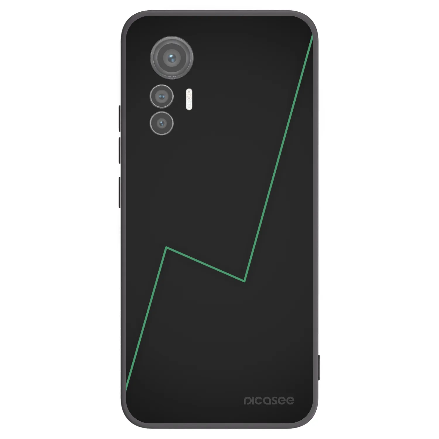 Silikónový čierny obal pre Xiaomi 12 Lite - Consistency