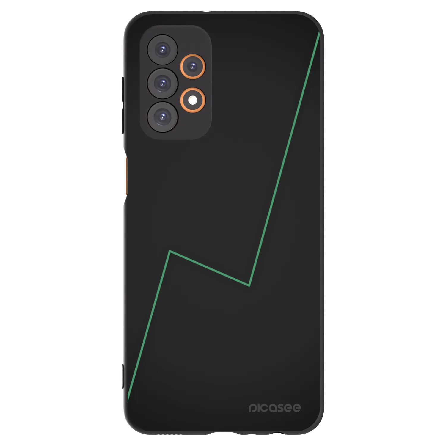 Picasee silikónový čierny obal pre Samsung Galaxy A23 A235F 4G - Consistency