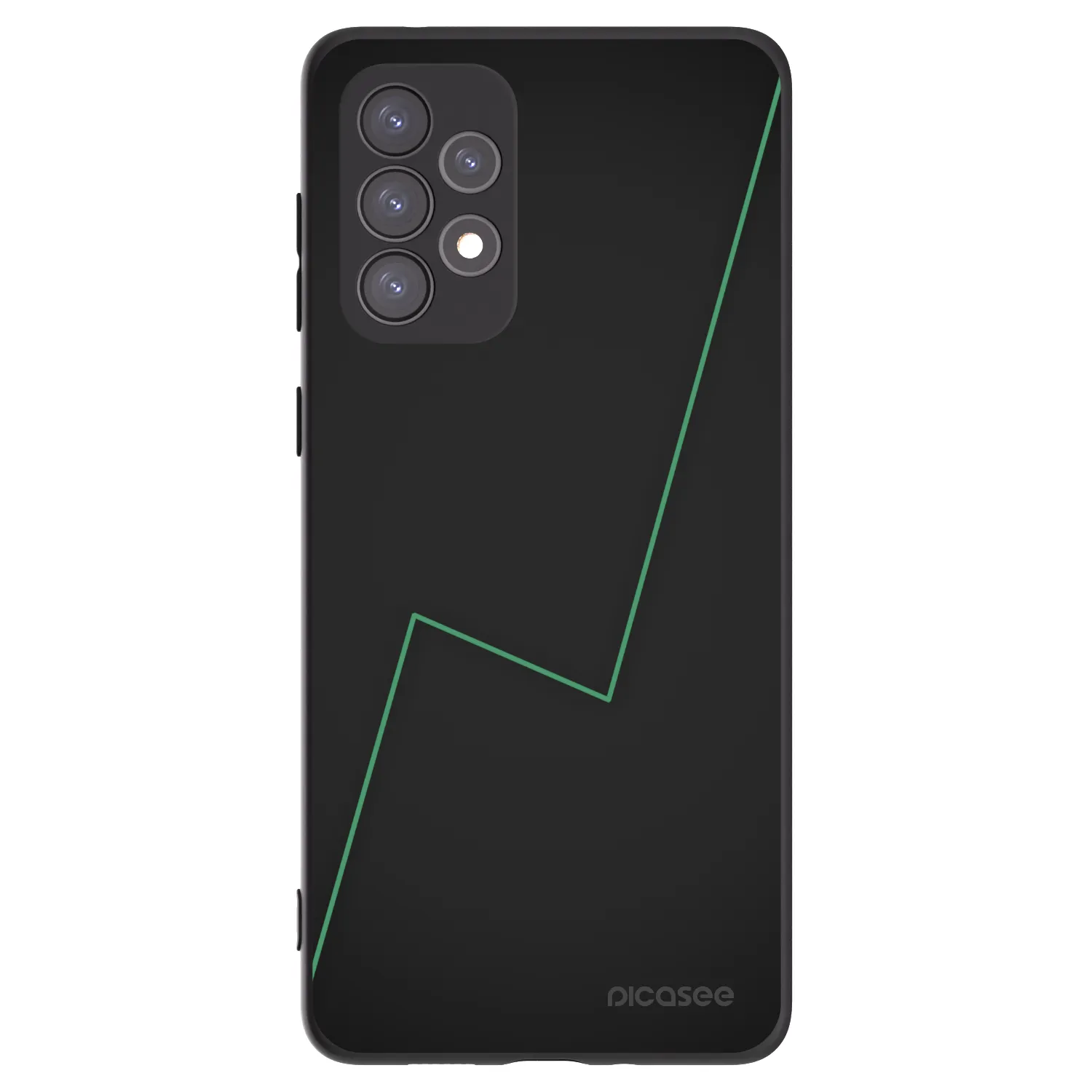 Picasee silikónový čierny obal pre Samsung Galaxy A73 5G - Consistency